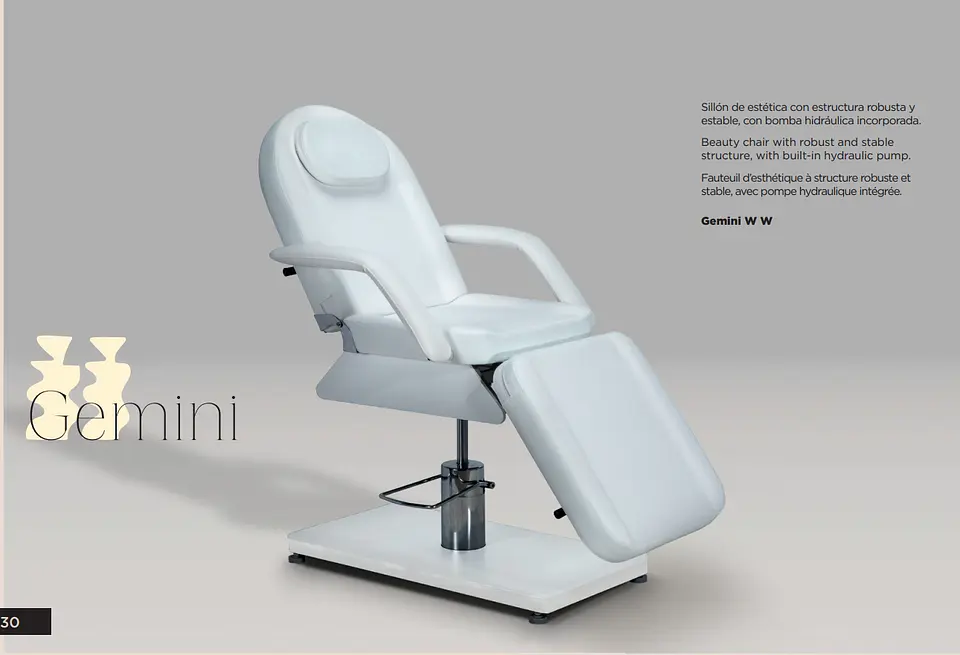 Poltrona de Estética GEMINI 6