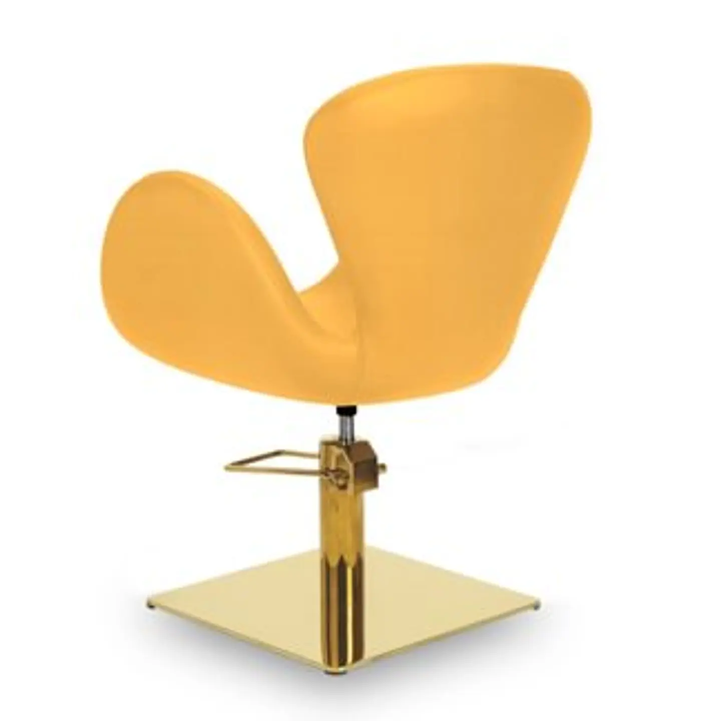 Cadeira de Cabeleireiro modelo CHLOE com Base Hidráulica Dourada 12