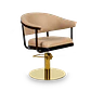 Cadeira de cabeleireiro modelo LYRA - BEGE - Thumbnail 9