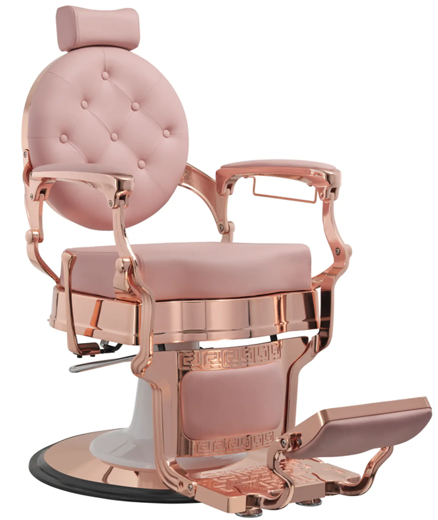 Cadeira de barbeiro modelo BUZZ Rose-Rose 1
