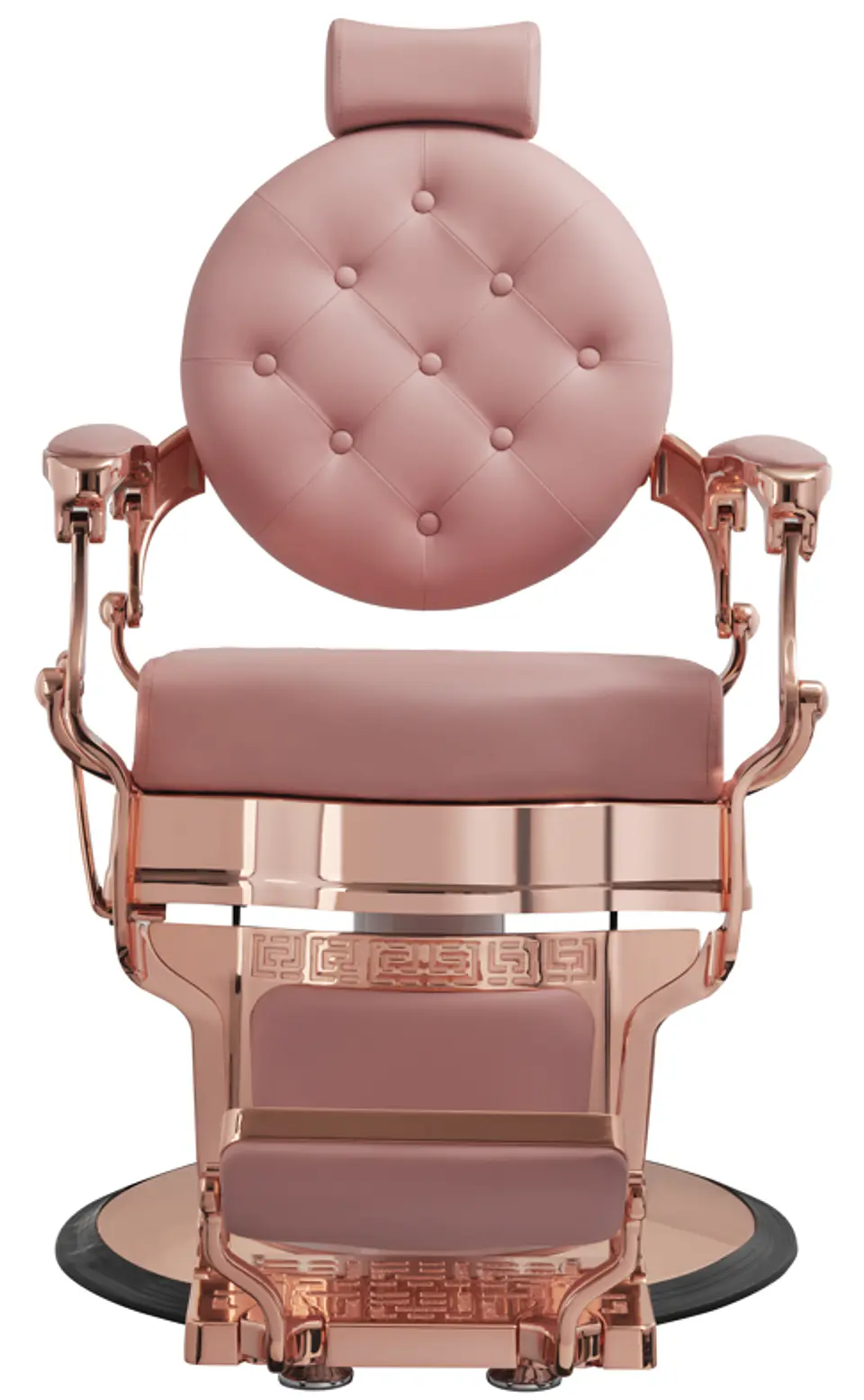 Cadeira de barbeiro modelo BUZZ Rose-Rose 4