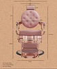 Cadeira de barbeiro modelo BUZZ Rose-Rose - Thumbnail 5
