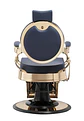 Cadeira de Barbeiro modelo BUZZ Gold Blue - Thumbnail 5