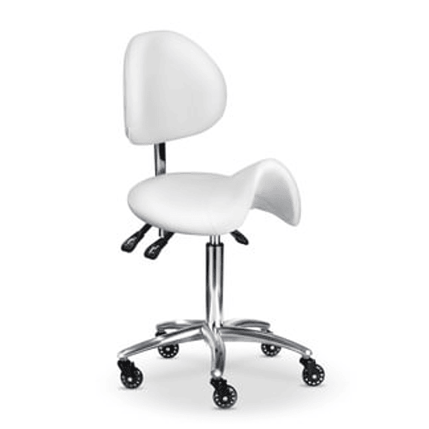 Banqueta de couro sintético ELI 1