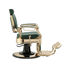 Cadeira de Barbeiro modelo BUZZ Gold Green 2