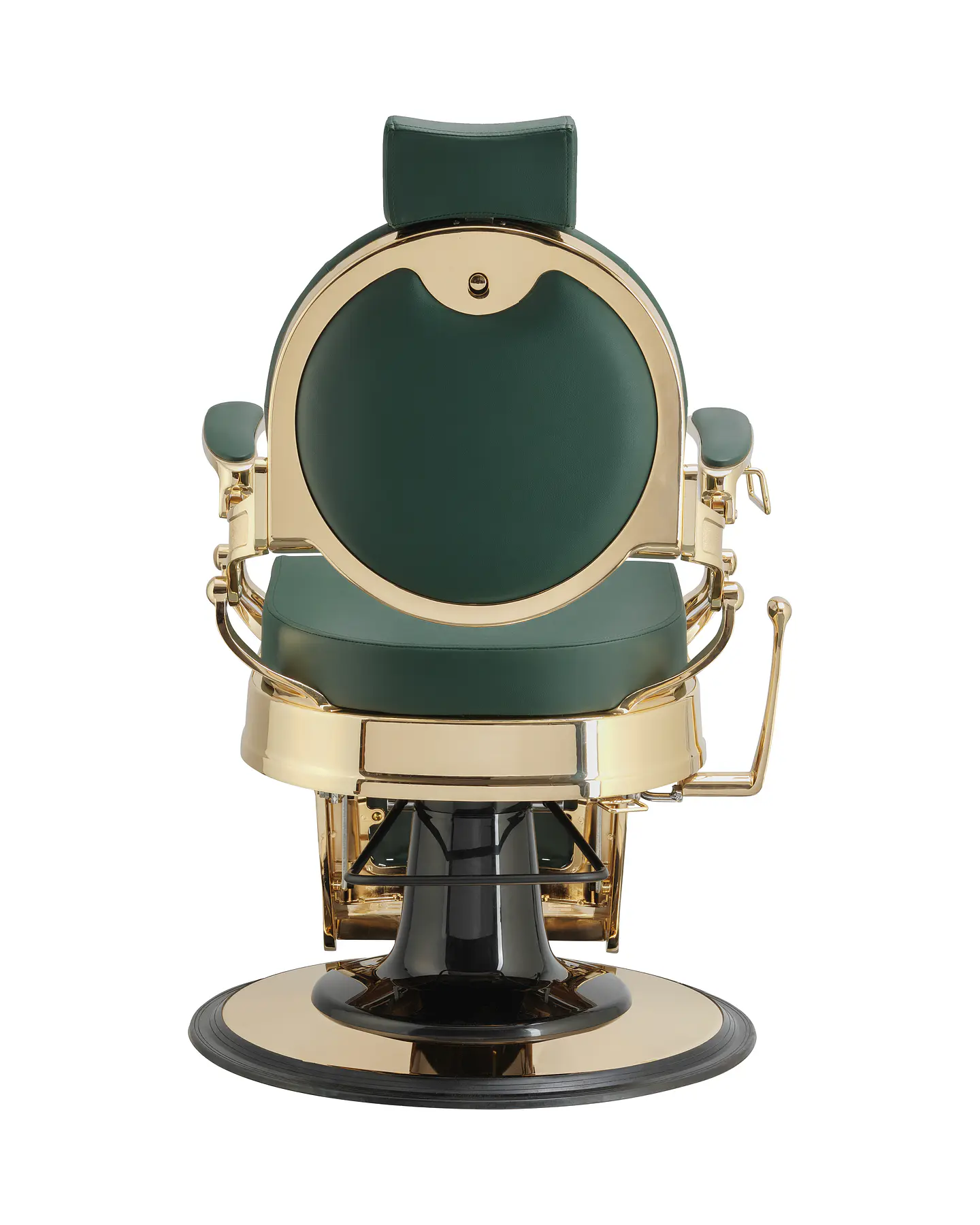 Cadeira de Barbeiro modelo BUZZ Gold Green 4