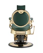 Cadeira de Barbeiro modelo BUZZ Gold Green - Thumbnail 4
