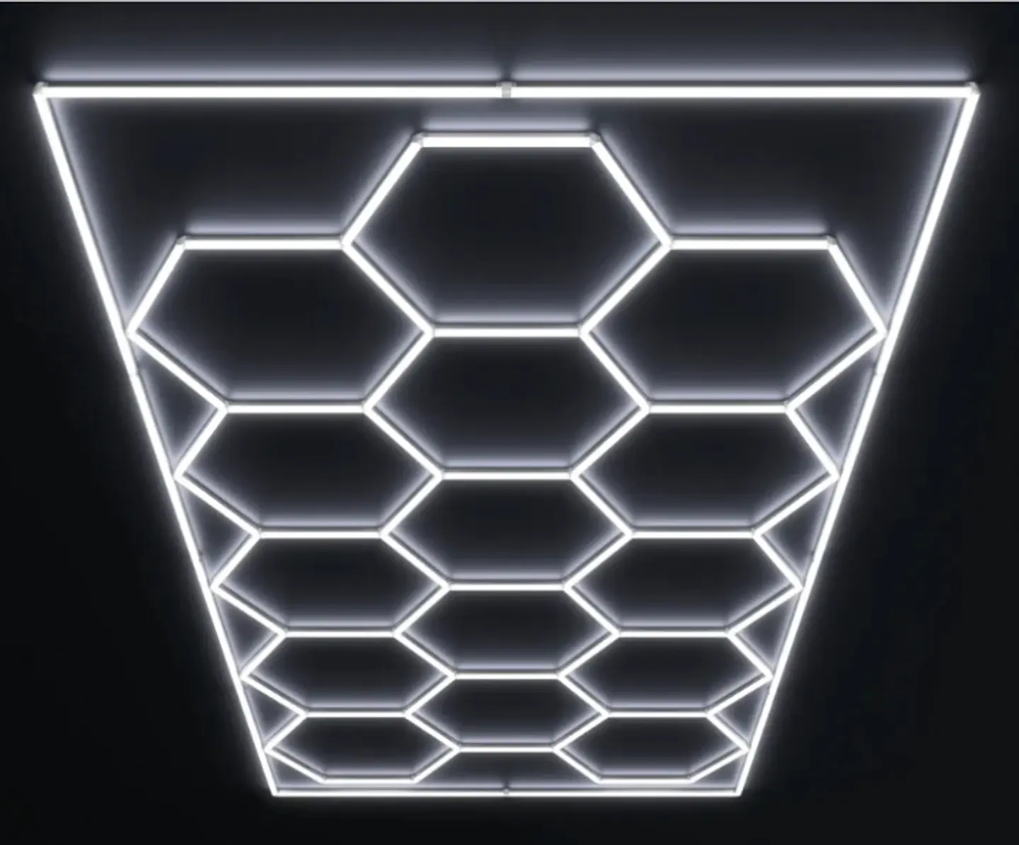 LED Modular Hexagonal de Teto 1