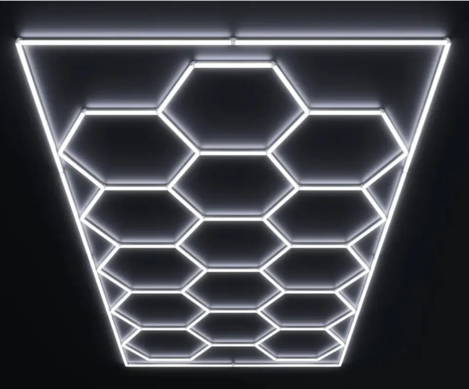 LED Modular Hexagonal de Teto 1