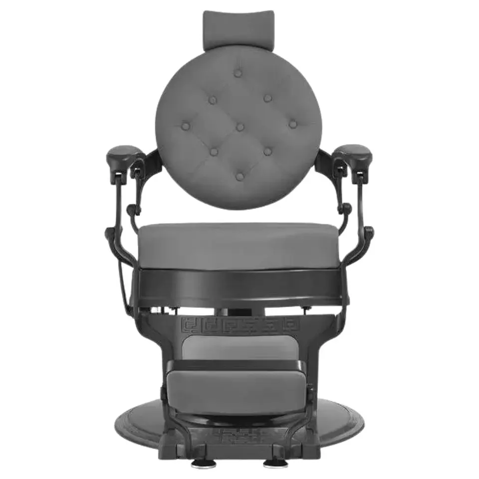 Cadeira de Barbeiro modelo BUZZ BLACK-GREY 2