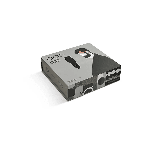 Máquina de cortar cabelo profissional com motor DC ODA 030 2