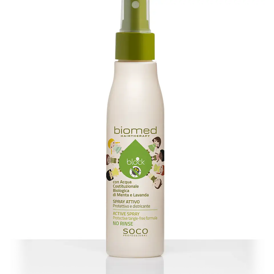 Biomed Spray Ativo Vegetal BLOCK anti-pediculose 150ml 1