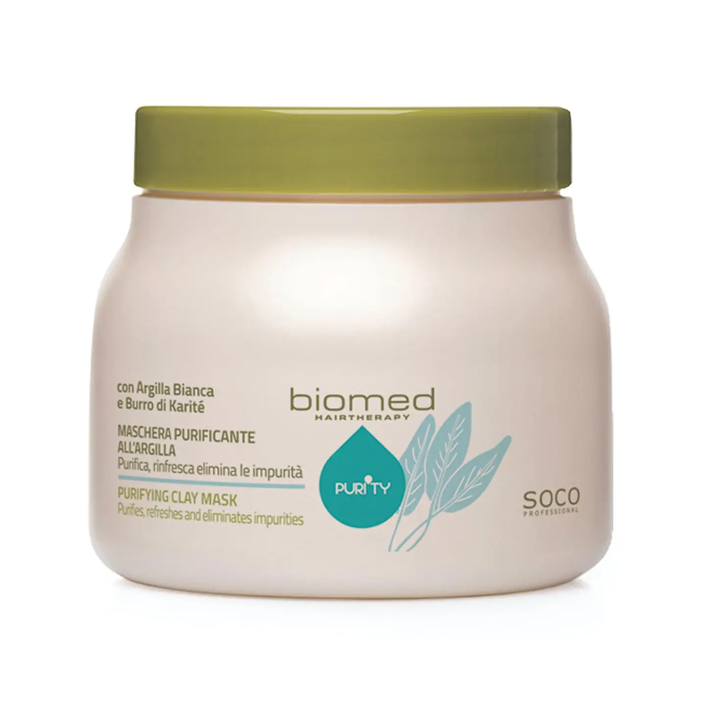 Biomed Purity Máscara Purificante com argila branca 250ml 1