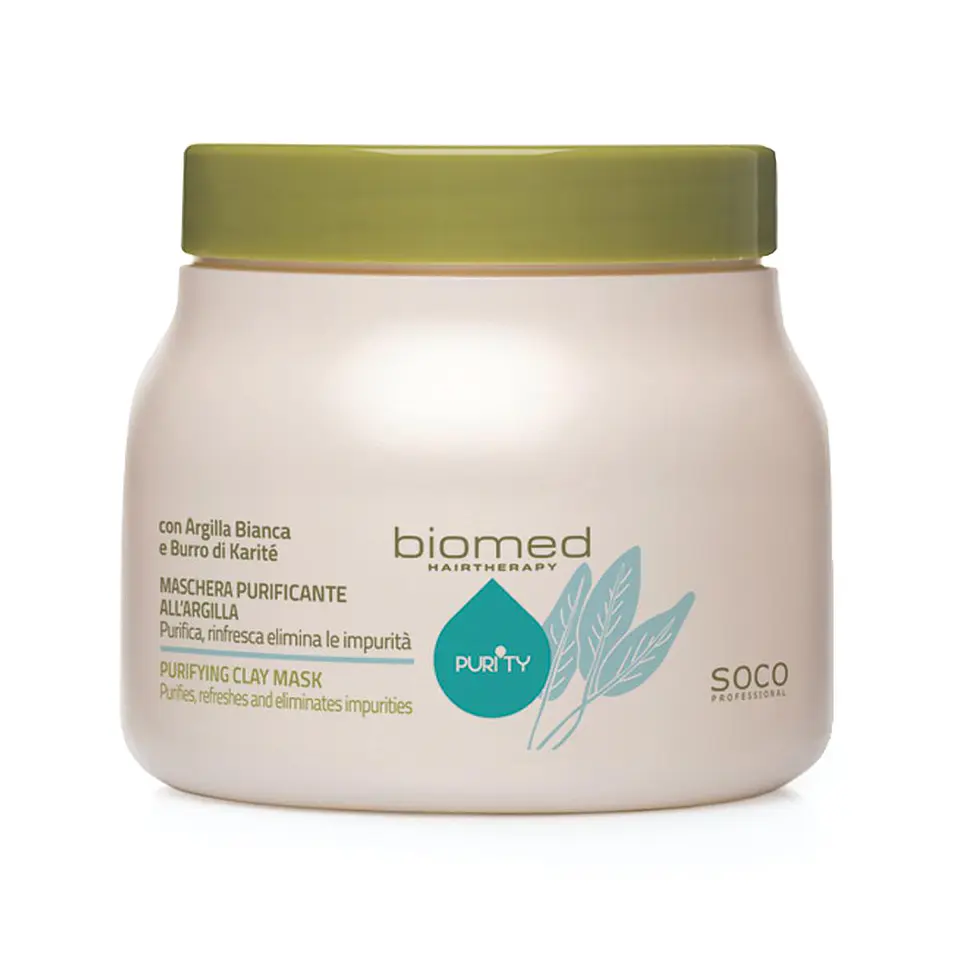 Biomed Purity Máscara Purificante com argila branca 250ml 1