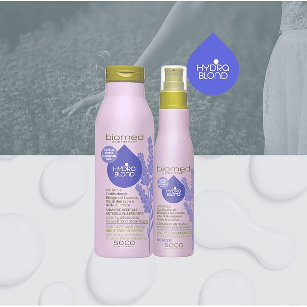 Biomed Kit Hydrablond Anti-amarelecimento 2pc 1