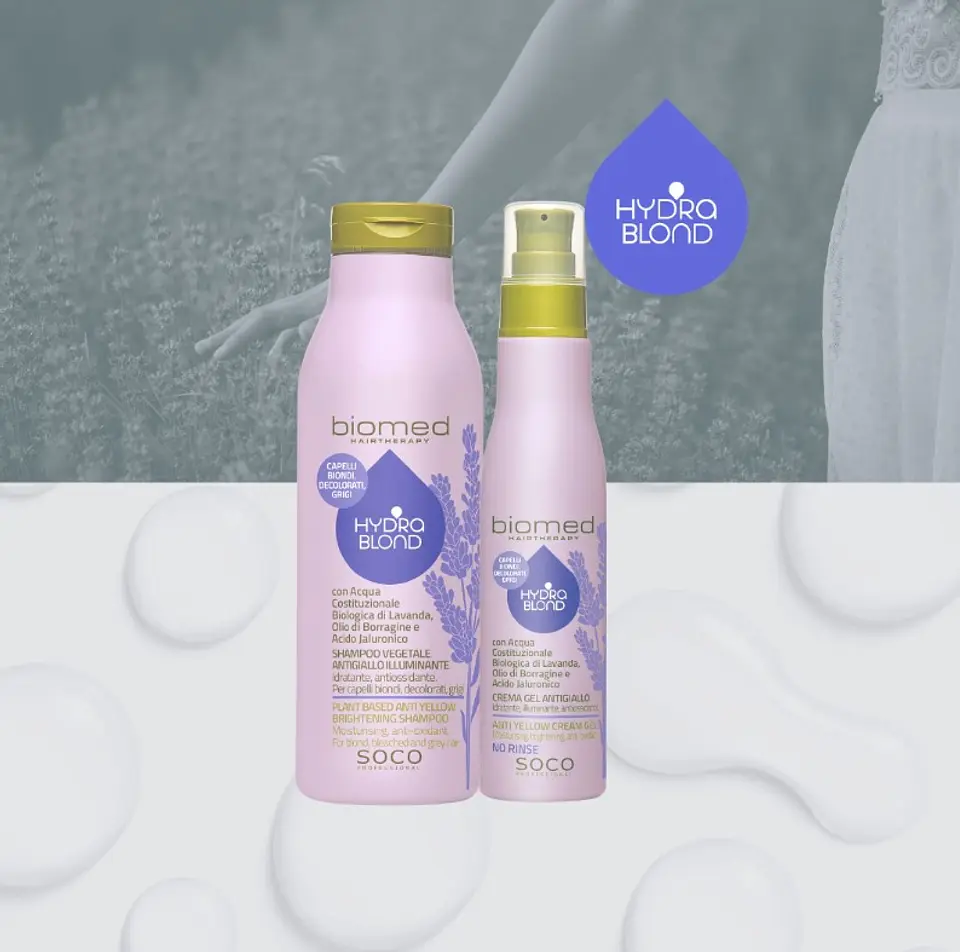Biomed Kit Hydrablond Anti-amarelecimento 2pc 2