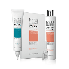NYCE - Kit Antiqueda Ampolas 11x6 + Shampoo Energizante + Sérum PRO 