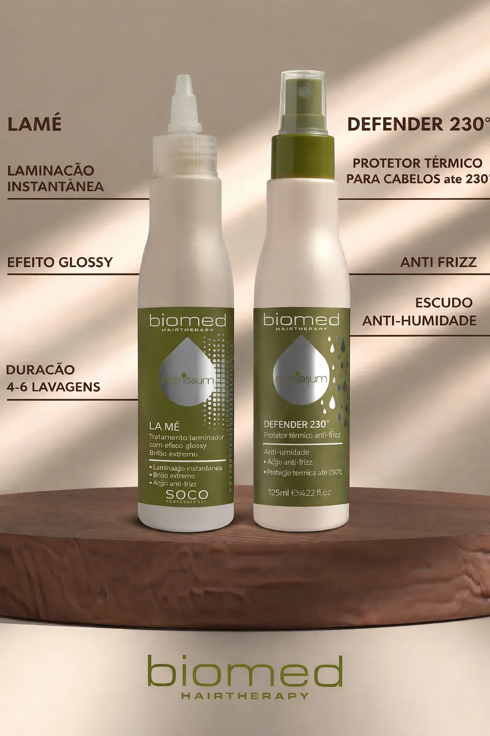 Biomed Conjunto Defender 230º + Lamé Tratamento Lamelar 2