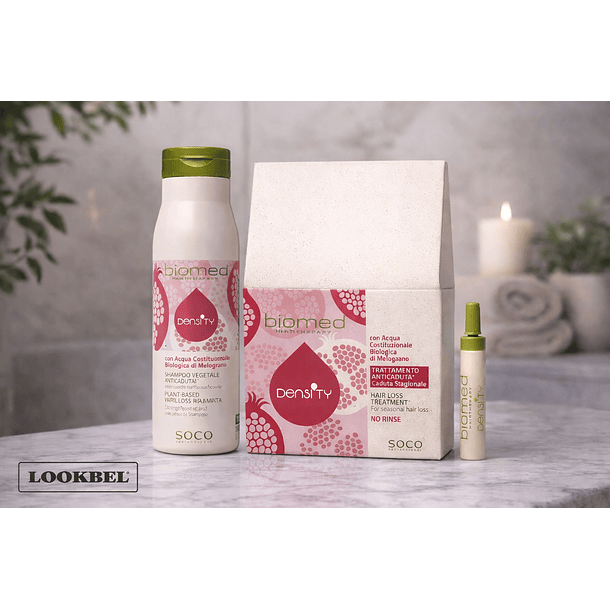 Biomed Kit Antiqueda Sazonal – Shampoo 250ml + Ampolas 12x6ml