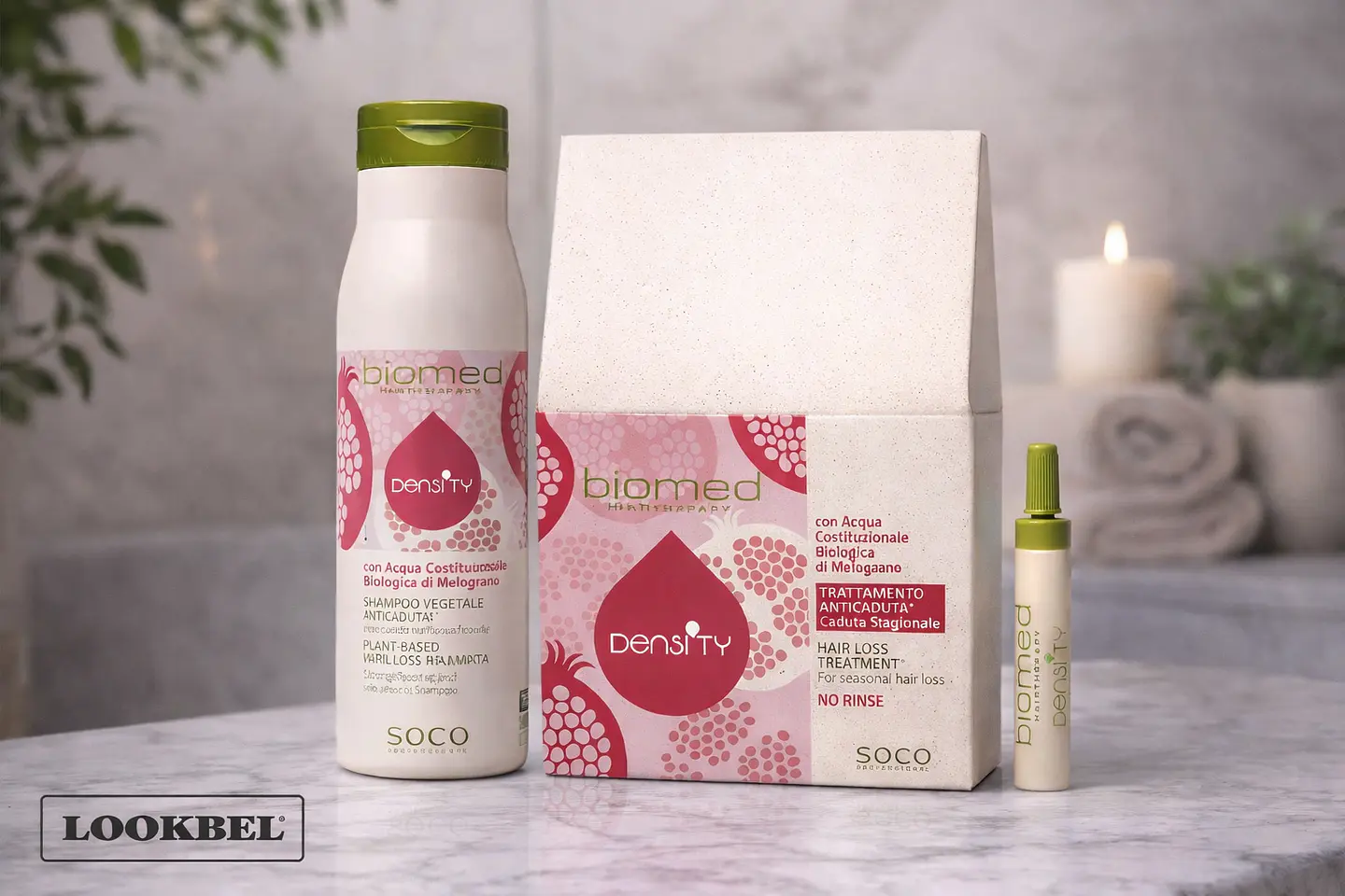 Biomed Kit Antiqueda Sazonal – Shampoo 250ml + Ampolas 12x6ml 2
