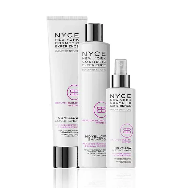 NYCE - Conj. 3pcs No Yellow Beautox Blondy System 