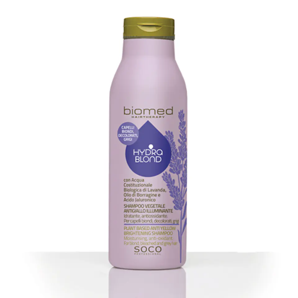 Biomed Shampoo Vegetal anti-amarelecimento Iluminador 400ml 1