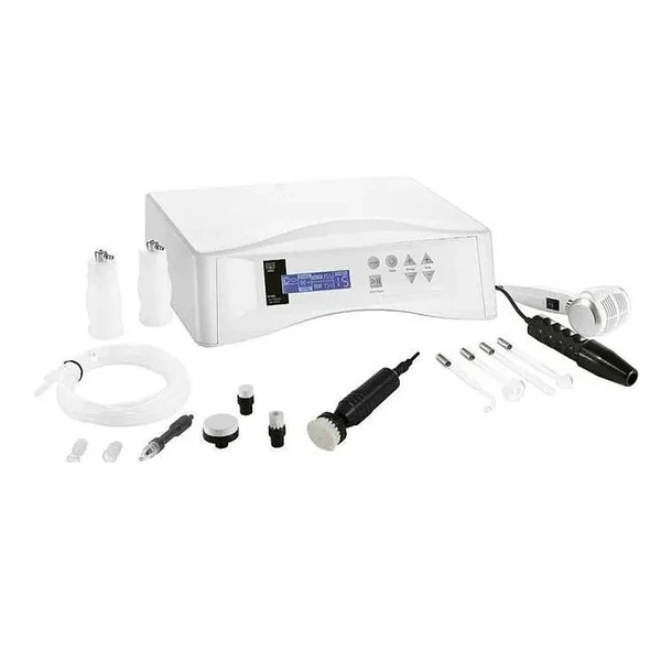 Multiequipment 331 – Aparelho Multifunções 5 em 1 (Hot & Cold, HF, Escovas, Vácuo/Spray, Skin Scrubber)