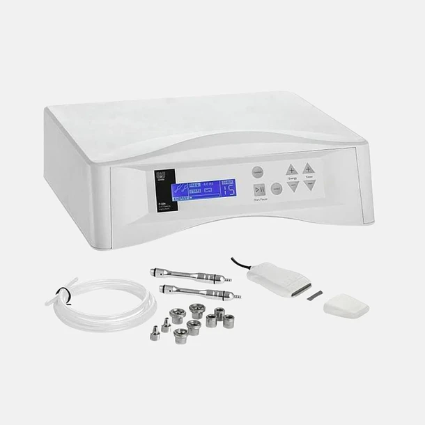 Microdermoabrasão Profissional + Espátula Ultrassónica F334 Weelko | Renovação e Limpeza Profunda