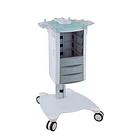 Carrinho Profissional B‑System Trolley B | Gavetas, Rodas e Vidro Temperado 2