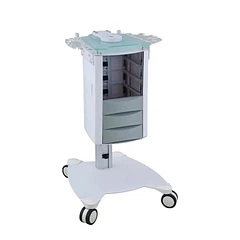 Carrinho Profissional B‑System Trolley B | Gavetas, Rodas e Vidro Temperado