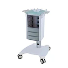 Carrinho Profissional B‑System Trolley A | Gavetas, Rodas e Vidro Temperado 1