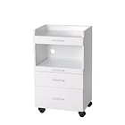 Carrinho de Apoio em Madeira Lacada AUX  1