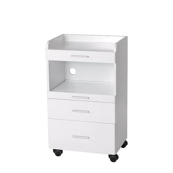 Carrinho de Apoio em Madeira Lacada AUX  1