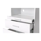 Carrinho de Apoio em Madeira Lacada AUX  2