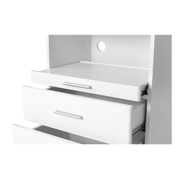 Carrinho de Apoio em Madeira Lacada AUX  2