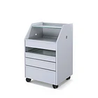 Carrinho de Estética Tash em Madeira Contraplacada com Gaveta UV 1