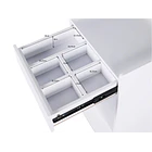 Carrinho de Estética Tash em Madeira Contraplacada com Gaveta UV 8