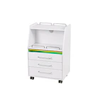 Carrinho Branco com 3 Gavetas e UV Weelko WKT001 | Mobiliário Profissional 2