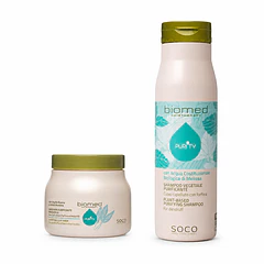 Biomed Purity - Kit Anticaspa Shampoo + Máscara