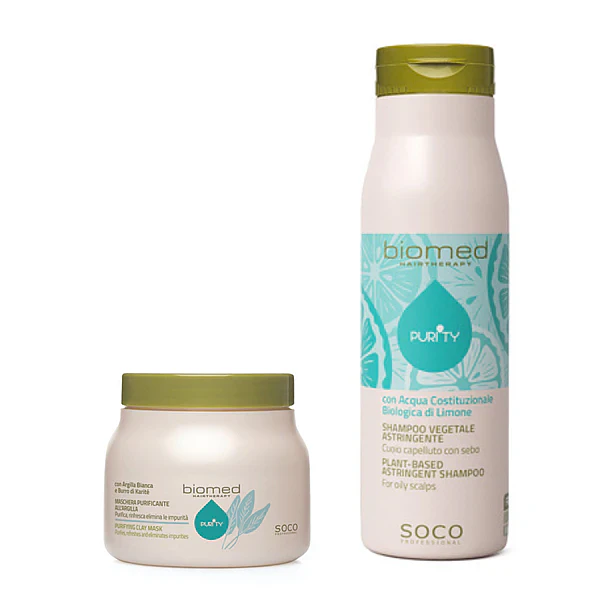 Biomed Purity - Kit Cabelos Oleosos (Shampoo + Máscara) 