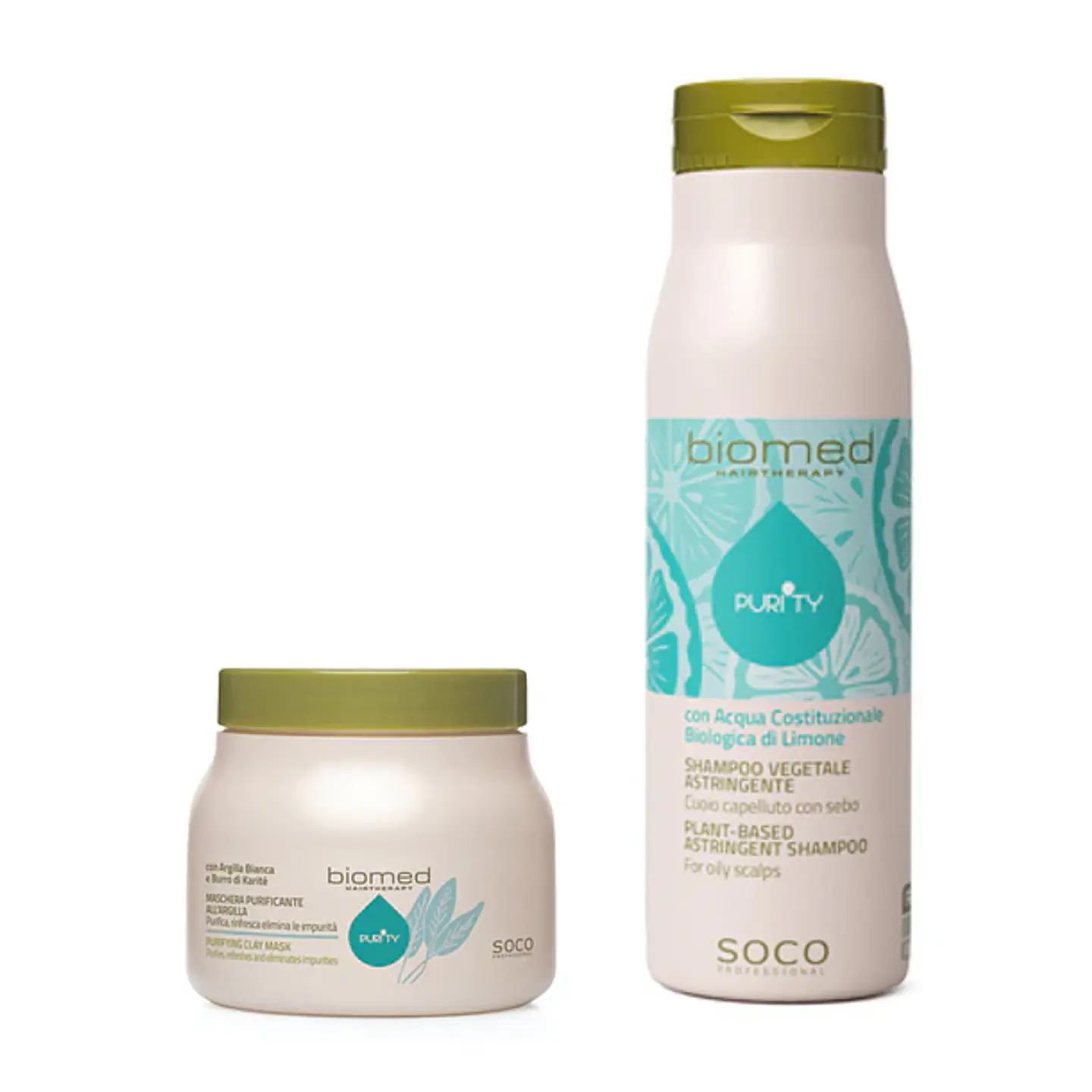 Biomed Purity - Kit Cabelos Oleosos (Shampoo + Máscara)  1