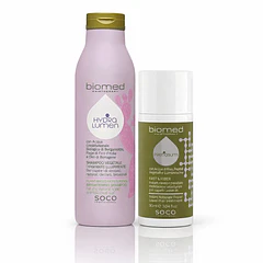 Biomed Kit Reparação & Hidratação - HydraLumen + Fast & Fiber 