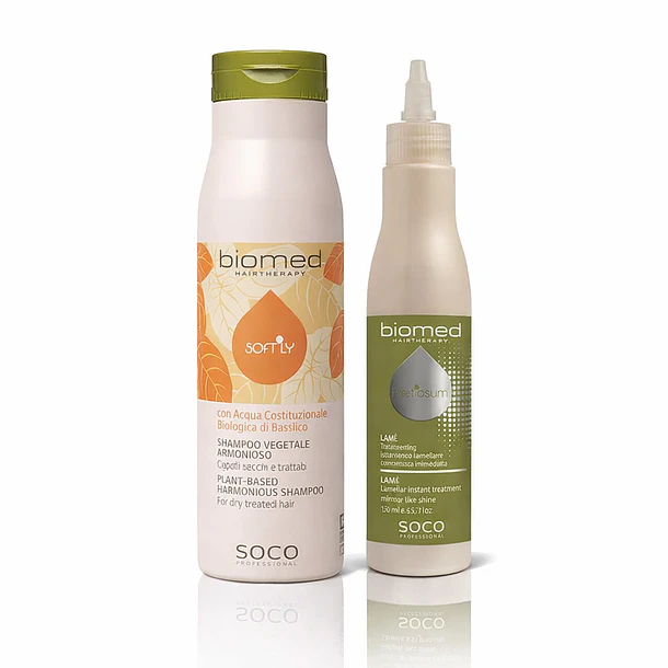 Biomed Kit Nutrição & Brilho - Softly + Lamé 1