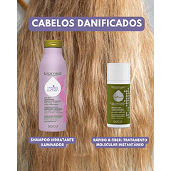 Biomed Kit Reparação & Hidratação - HydraLumen + Fast & Fiber 