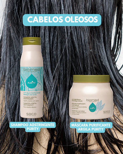 Biomed Purity - Kit Cabelos Oleosos (Shampoo + Máscara) 
