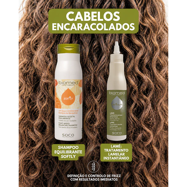 Biomed Kit Nutrição & Brilho - Softly + Lamé 2