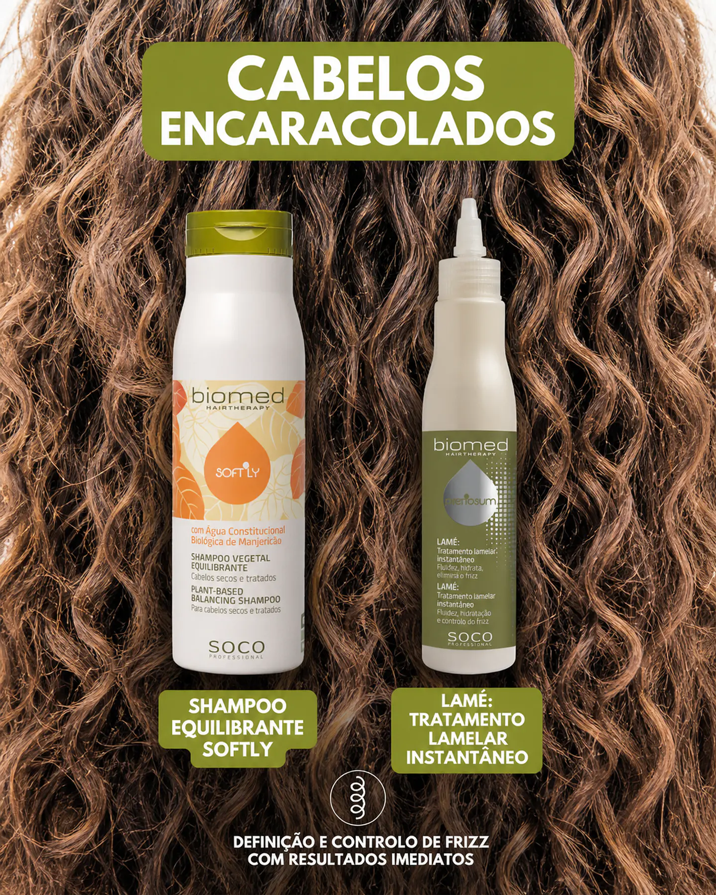 Biomed Kit Nutrição & Brilho - Softly + Lamé 2