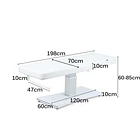 Marquesa de Massagem Elétrica de 1 Motor HERN+ Weelko 12