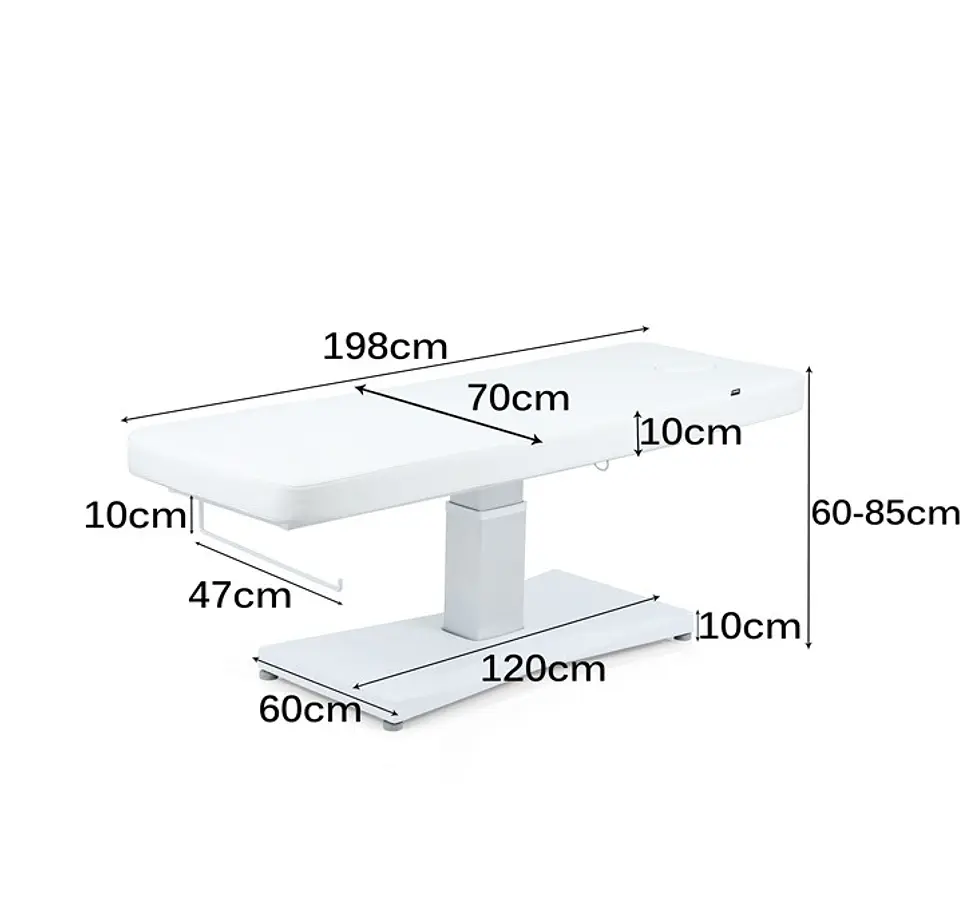 Marquesa de Massagem Elétrica de 1 Motor HERN+ Weelko 12