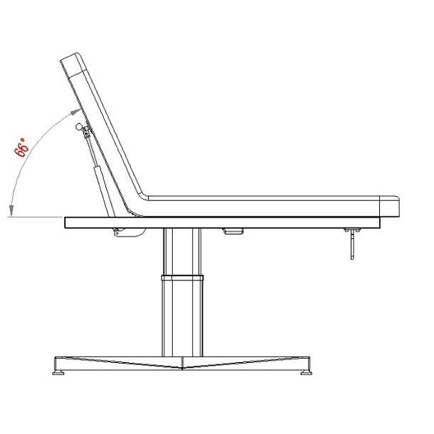 Marquesa de Massagem Elétrica de 1 Motor HERN+ Weelko 13